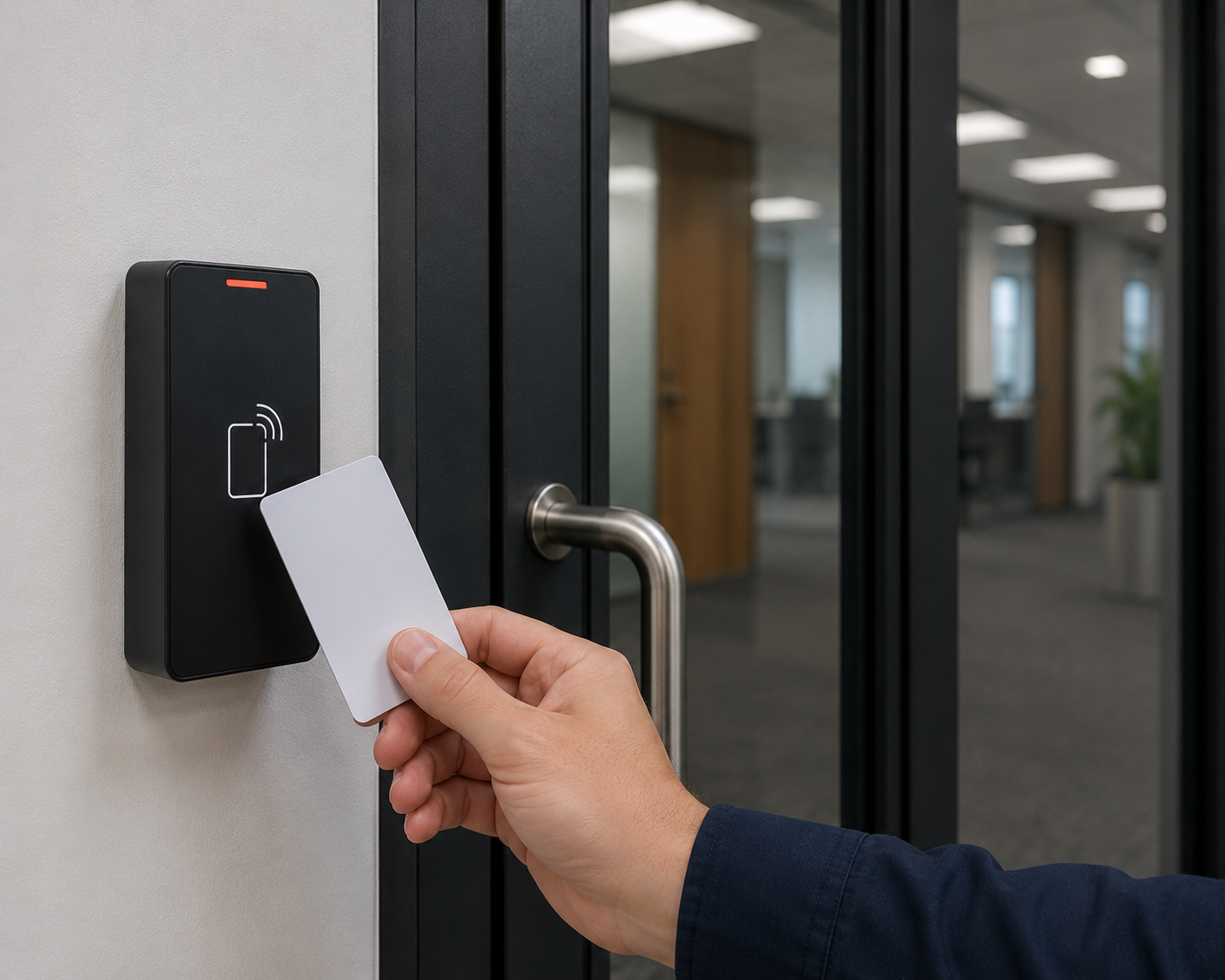 RFID card reader — commercial access control